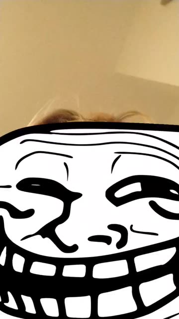 Troll Face Lens by Aiden 🪤 - Snapchat Lenses and Filters