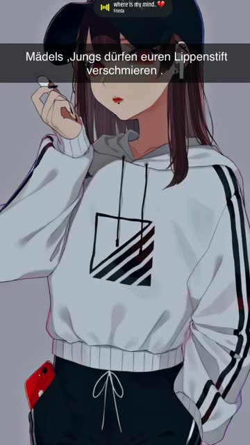 Preview for a Spotlight video that uses the Anime Girl Lens