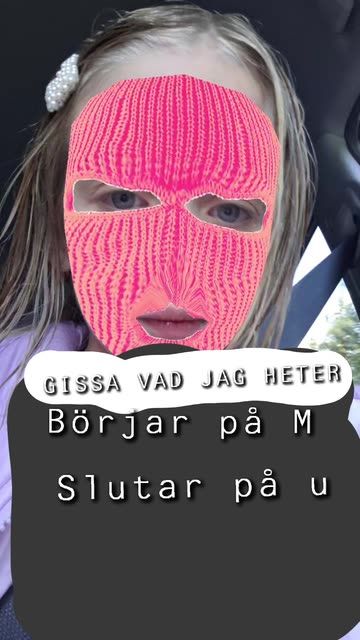 Preview for a Spotlight video that uses the balaclava - bbpink Lens