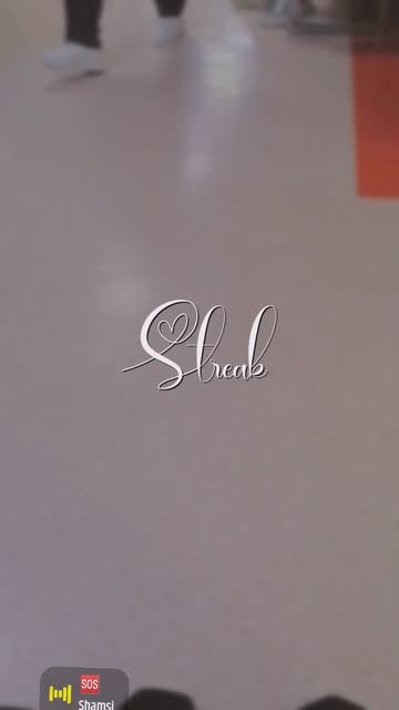 Preview for a Spotlight video that uses the Blur Streak Lens