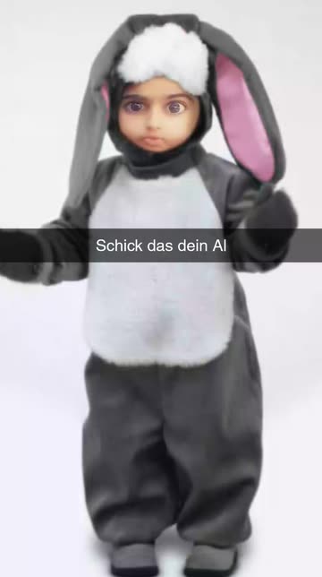 Preview for a Spotlight video that uses the Dancing Bunny Lens