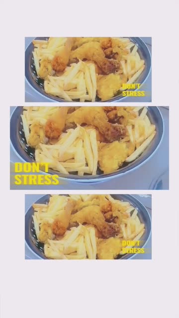 Preview for a Spotlight video that uses the Don't Stress Lens