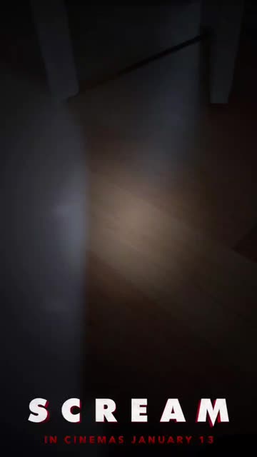 Preview for a Spotlight video that uses the Scream Ghostface Lens