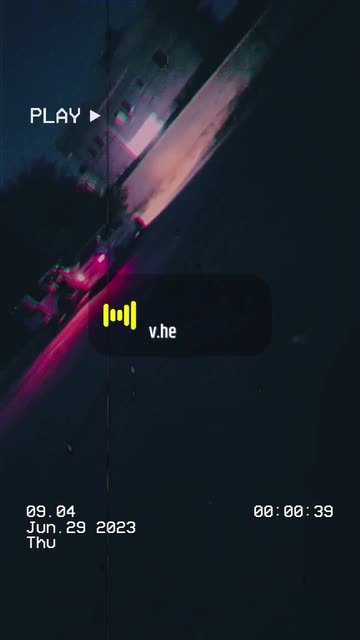 Preview for a Spotlight video that uses the VHS LoFi Lens