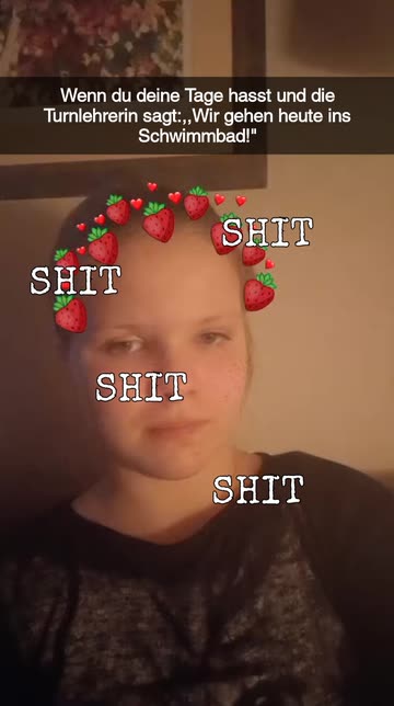 Preview for a Spotlight video that uses the strawberry Lens