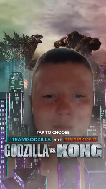 Preview for a Spotlight video that uses the Godzilla vs Kong Lens