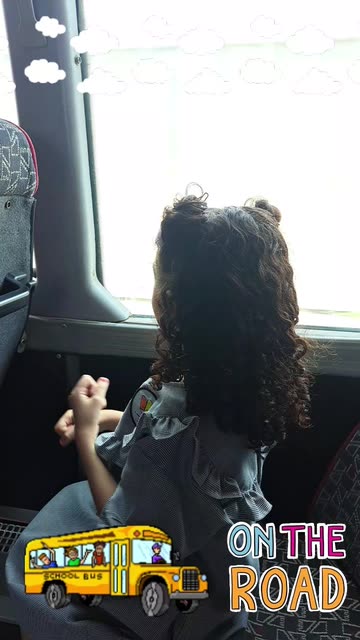 Preview for a Spotlight video that uses the school bus Lens
