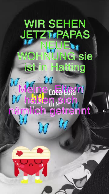 Preview for a Spotlight video that uses the Butterfly Face Lens