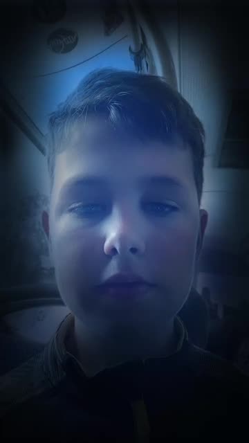 Preview for a Spotlight video that uses the Creepy Face Lens