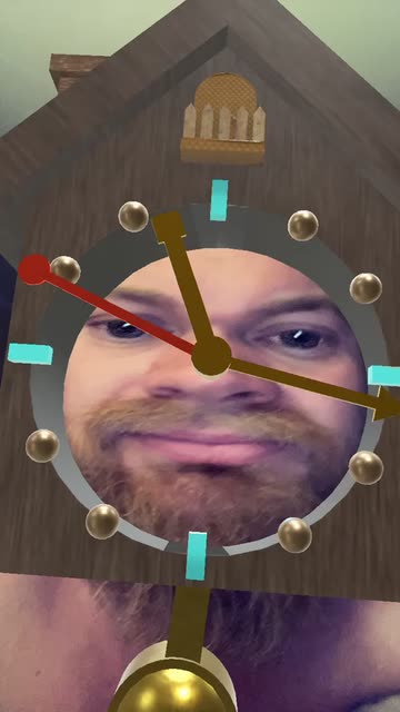 Preview for a Spotlight video that uses the Clock Lens