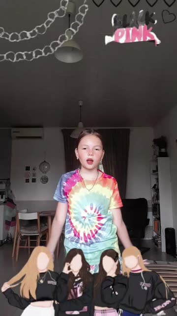 Preview for a Spotlight video that uses the Blackpink Frame 2 Lens
