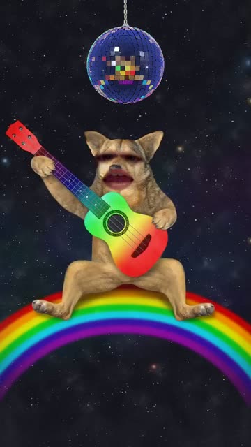 Preview for a Spotlight video that uses the Rainbow Dog Lens