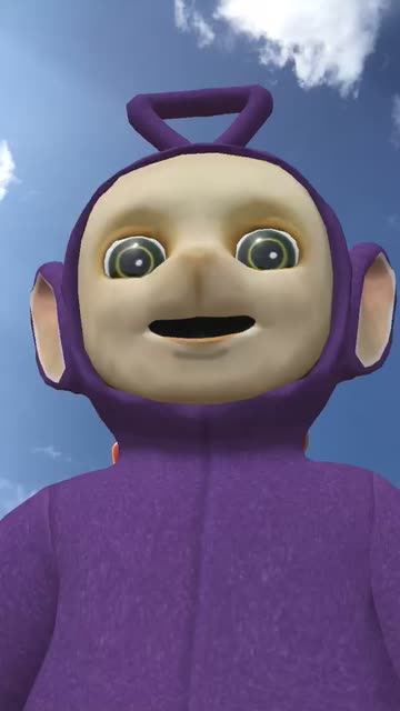 Preview for a Spotlight video that uses the Teletubbies Lens