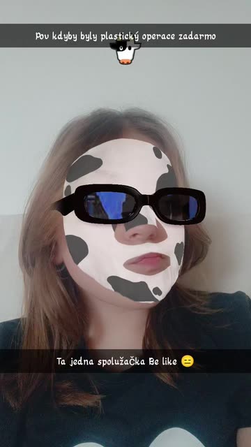 Preview for a Spotlight video that uses the Cow Mask Lens