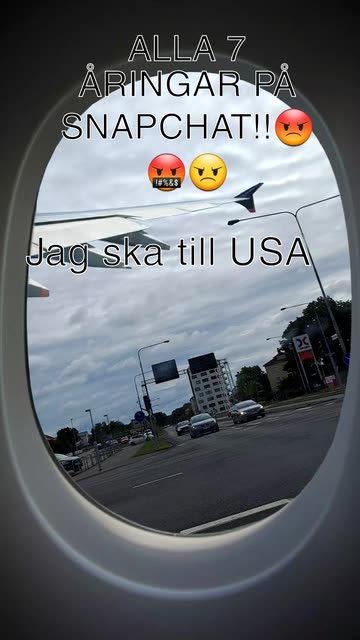Preview for a Spotlight video that uses the Airplane Window Lens