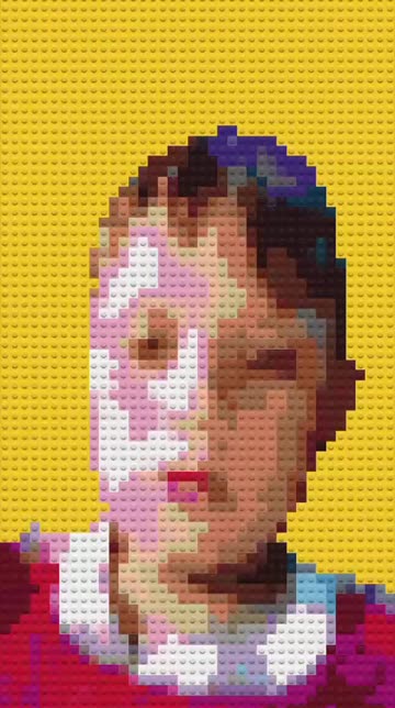 Preview for a Spotlight video that uses the LEGO Mosaic Lens