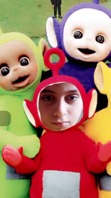 Preview for a Spotlight video that uses the Teletubies Lens