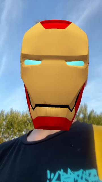Preview for a Spotlight video that uses the Iron man Lens