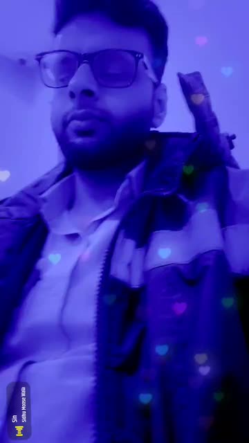 Preview for a Spotlight video that uses the Hearts Bokeh Lens