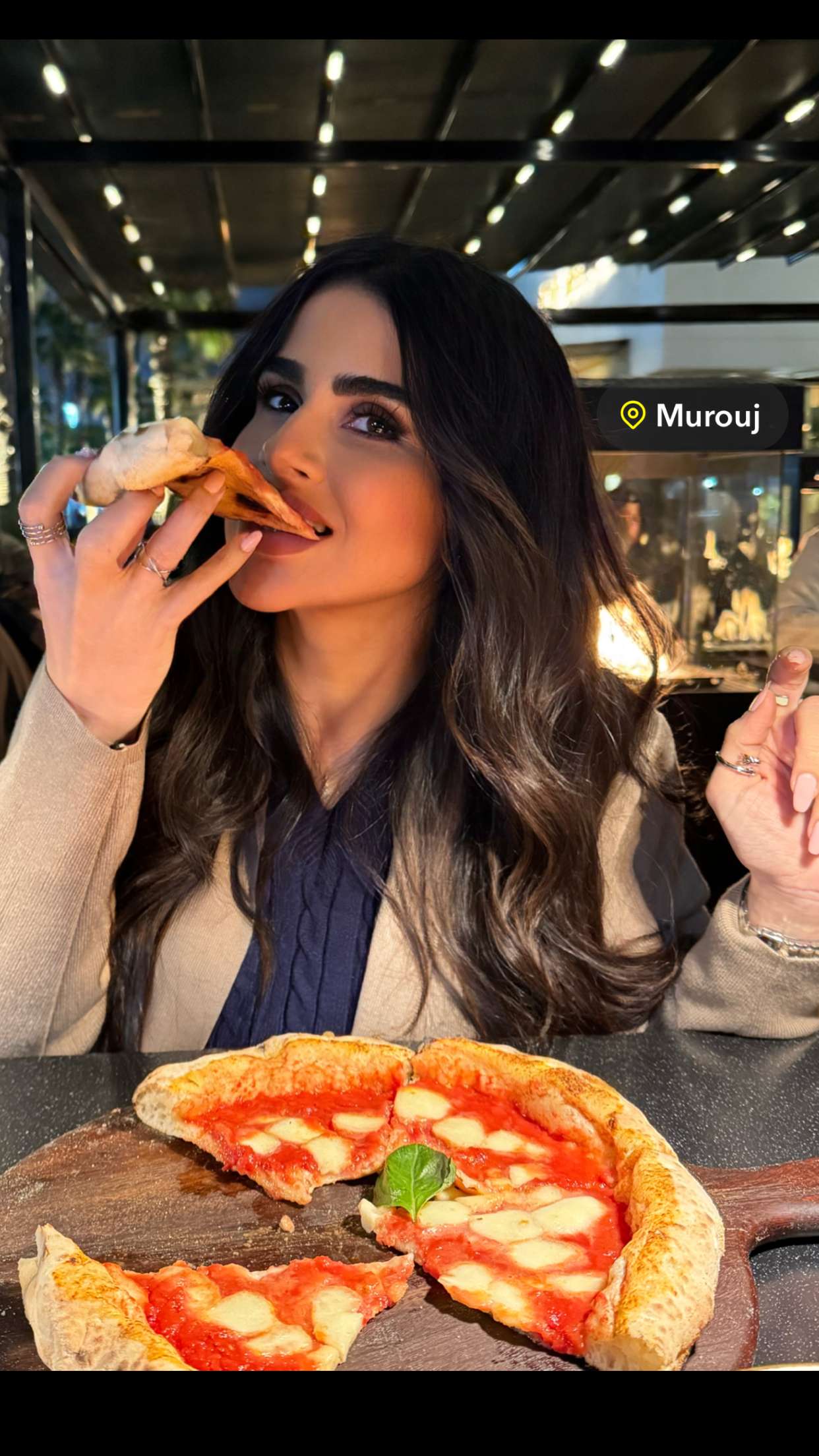 محتوى سناب شات لـ زينب كرم