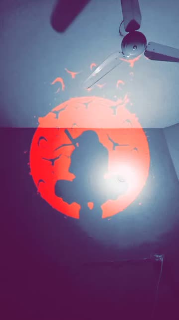 Preview for a Spotlight video that uses the Neon Naruto Lens