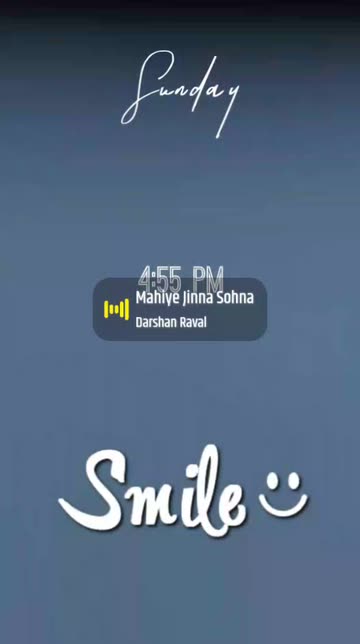 Preview for a Spotlight video that uses the Today Smile Face Lens