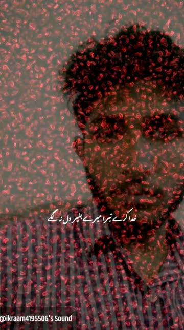 Preview for a Spotlight video that uses the Urdu Text 3 Lens