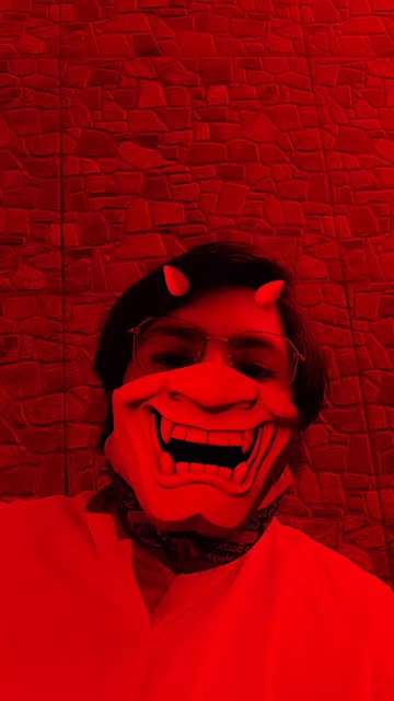 Preview for a Spotlight video that uses the Red Oni Mask  Lens