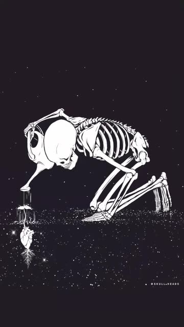 Preview for a Spotlight video that uses the Skeleton Life Lens
