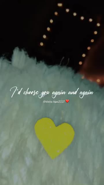 Preview for a Spotlight video that uses the Love Quotes Lens
