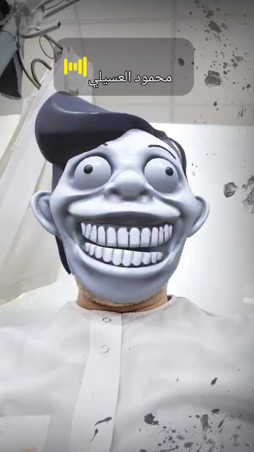 Preview for a Spotlight video that uses the Mr Chuckle Teeth Lens