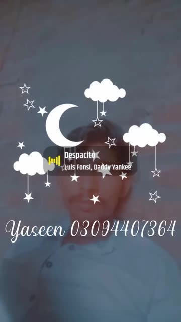Preview for a Spotlight video that uses the Name Stars Moon Lens