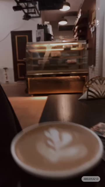 Preview for a Spotlight video that uses the coffee Lens