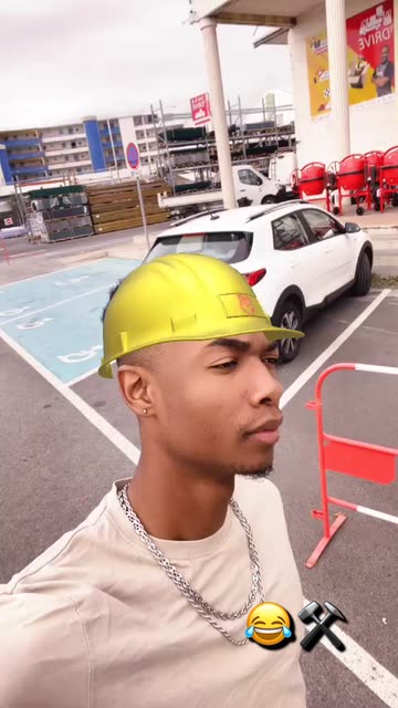 Preview for a Spotlight video that uses the Safety Helmet Lens