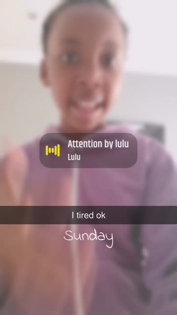 Preview for a Spotlight video that uses the blury day filter Lens