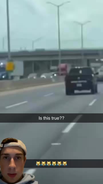 Spotlight content by a Snapchat user