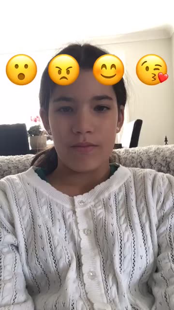 Preview for a Spotlight video that uses the FACE MATCH Lens