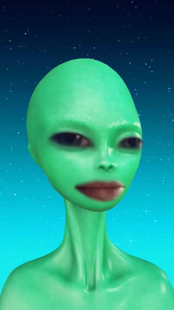 Preview for a Spotlight video that uses the Alien Lens