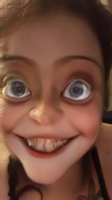 Preview for a Spotlight video that uses the Uncanny Smile Lens