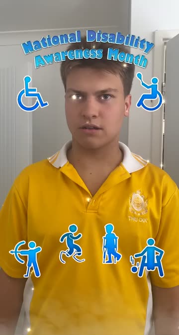 Preview for a Spotlight video that uses the Disability Month Lens