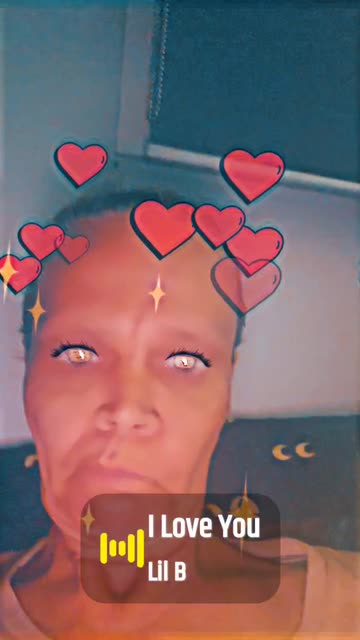 Preview for a Spotlight video that uses the Hearts and Stars Lens