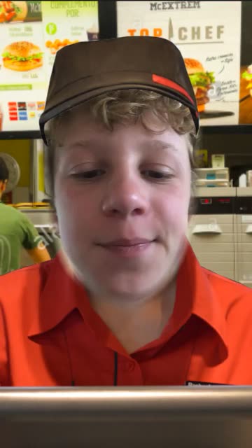 Preview for a Spotlight video that uses the Maccas Crew Member Lens