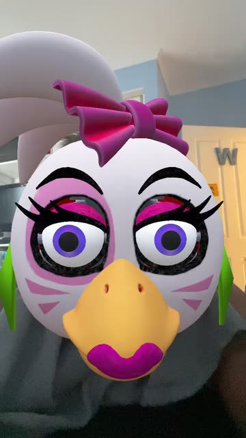 Preview for a Spotlight video that uses the Glamrock Chica Lens
