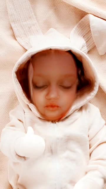 Preview for a Spotlight video that uses the Cute Baby Lens
