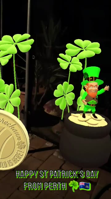 Preview for a Spotlight video that uses the Lucky Leprechaun Lens