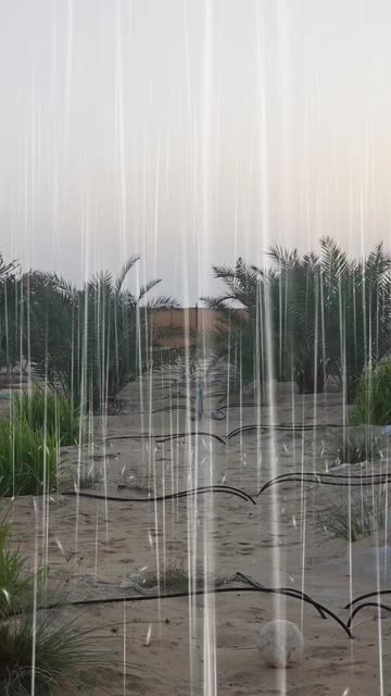 Preview for a Spotlight video that uses the Heavy Rain Lens