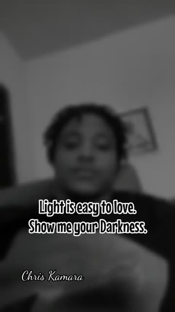 Preview for a Spotlight video that uses the Dark Quotes Lens