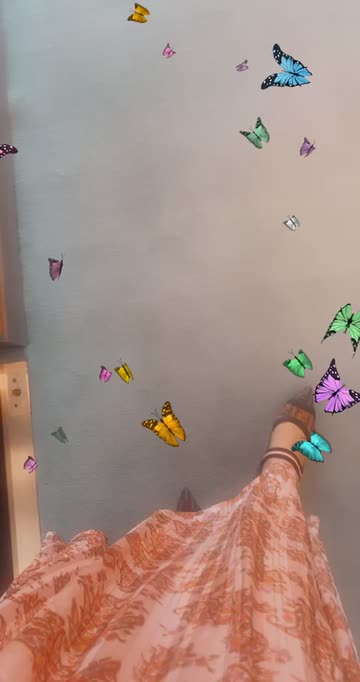 Preview for a Spotlight video that uses the Butterfly Look Lens