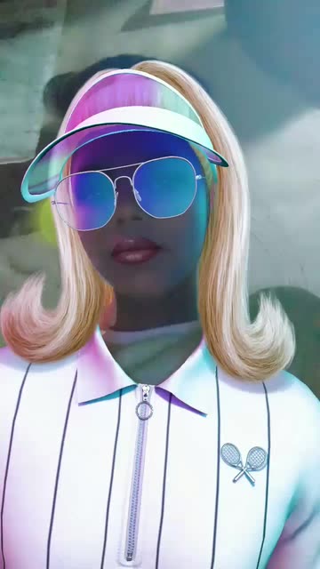 Preview for a Spotlight video that uses the Tennis Outfit Lens