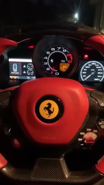 Preview for a Spotlight video that uses the Drive Ferrari Lens